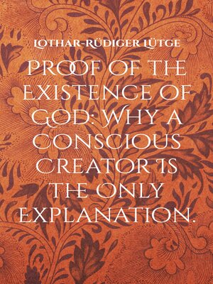 cover image of Proof of the Existence of God